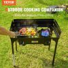 VEVOR Double Burner Outdoor Camping Stove, 60,000-BTU Camping Modular Cooking Stove