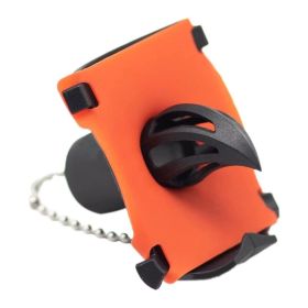 Universal Bottle Opener - Portable & Multi-Functional Keychain Tool for Beer, Soda & Twist-Off Caps | Compact & Durable Design - Perfect for Trav (Color: Orange)